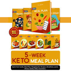 Keto in 5 Weeks: Complete Meal Plan with Recipes & Essentials