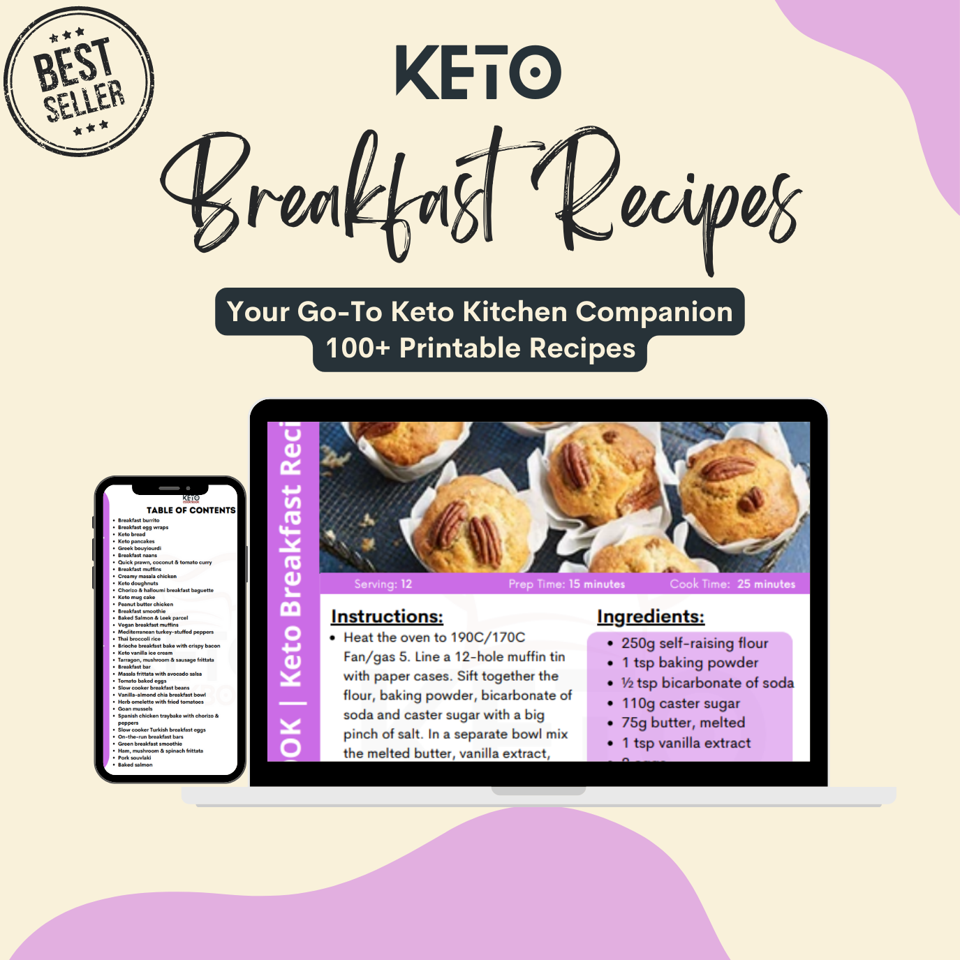 Keto Mornings Made Easy: 100+ Quick and Yummy Breakfast Ideas