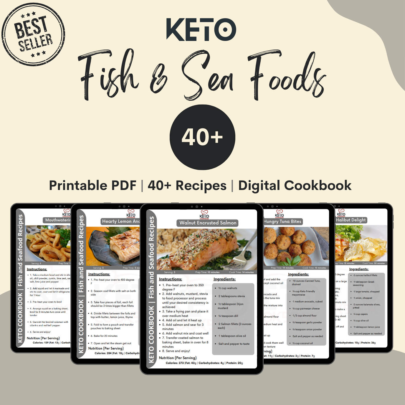 Ocean Bounty: 40+ Keto Fish & Seafood Delights