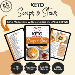 Warm & Hearty: 100+ Keto Soups and Stews